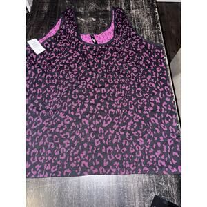 NWT 5X Torrid Pink Leopard Seamless Sleeveless Sleep Cami Tank Top